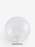 Clear Archer chandelier glass shade spare part 16cm - British product