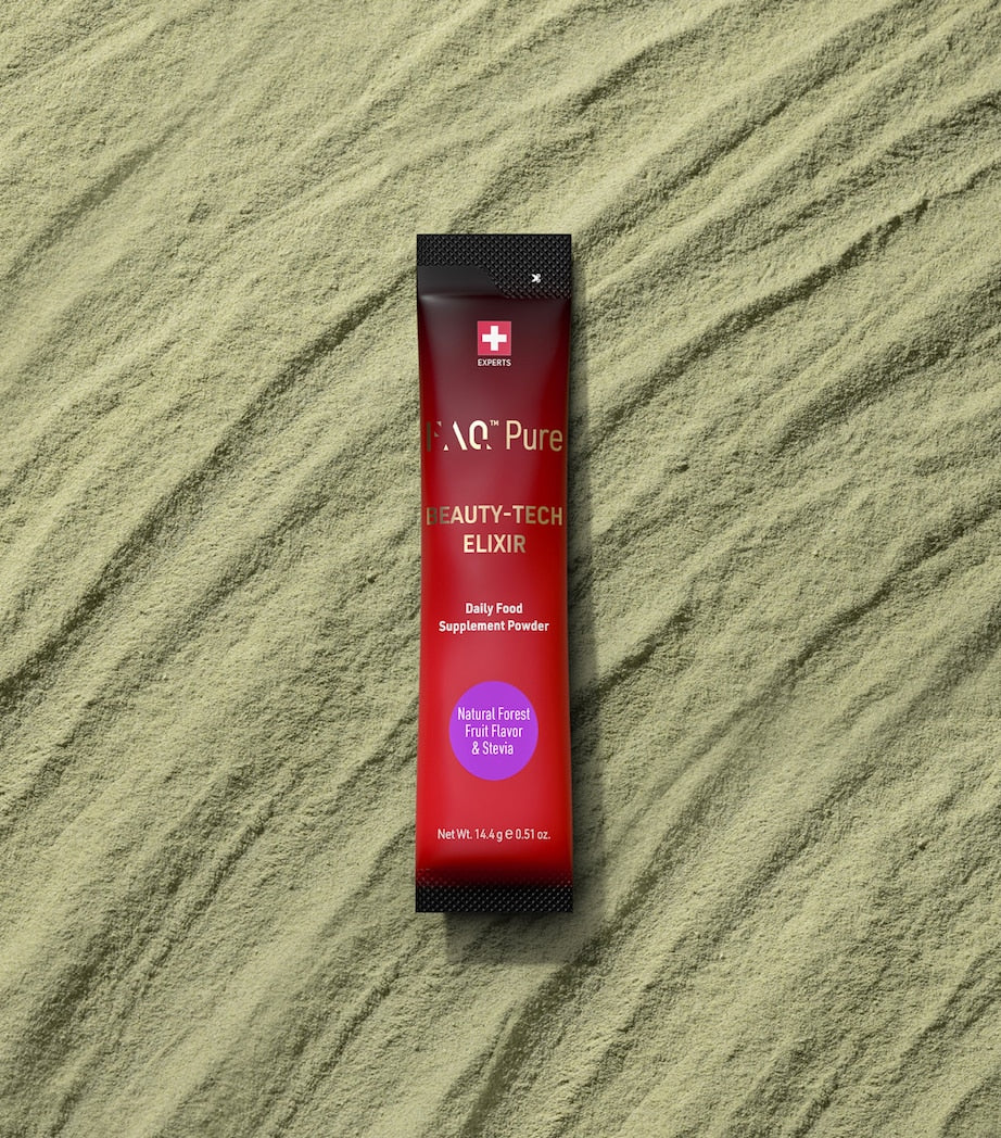 FAQ Beauty-Tech Elixir skogsfruktposer 30-pakning - Britisk produkt