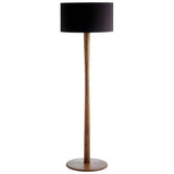 Habitat floor lamp base walnut solid oak - British brand