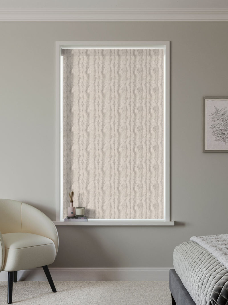 Next Champagne blackout roller blind, UK version