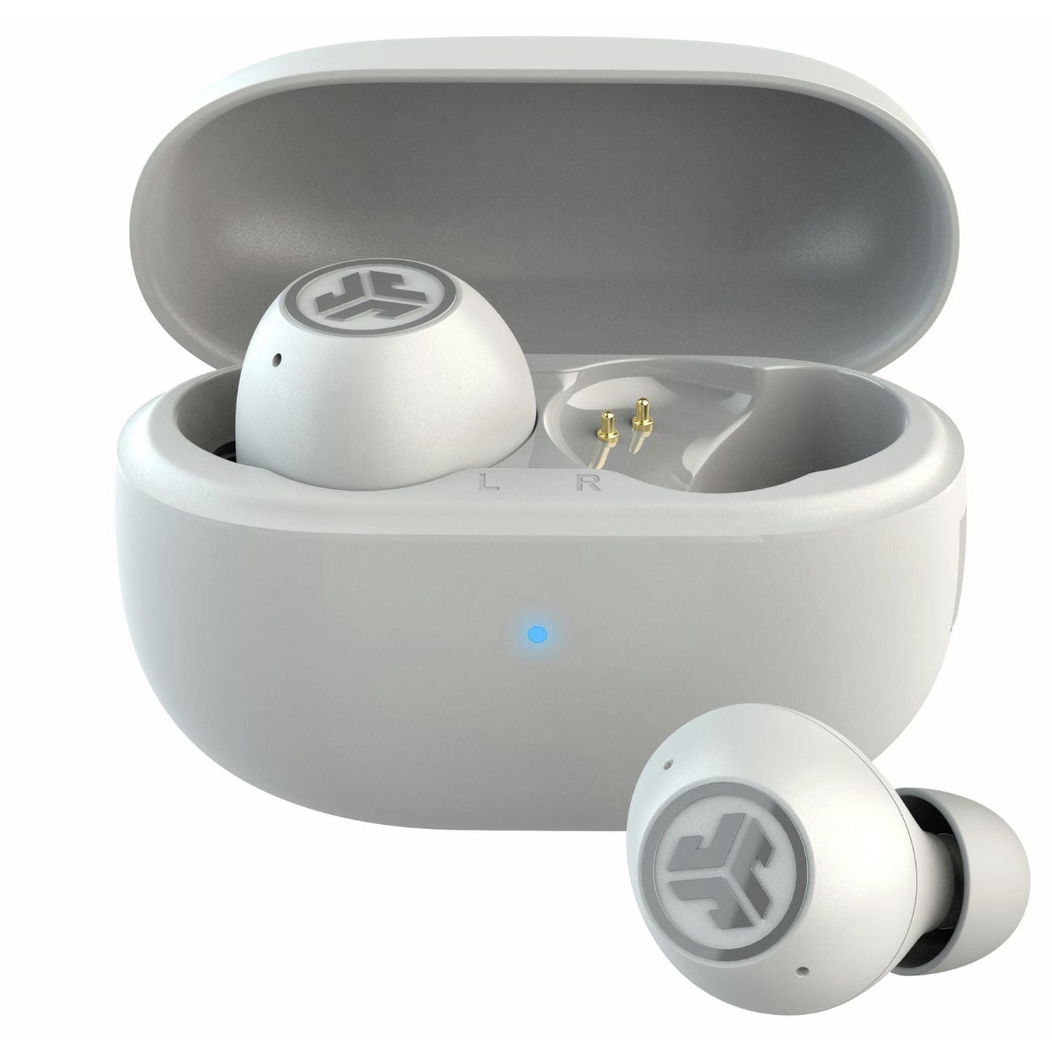JLab Go Pop ANC True Wireless Earbuds - Cloud White