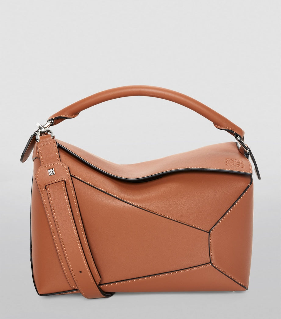 LOEWE Puzzle Edge top-handle bag in calfskin (British brand)