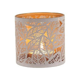 Aroma wax melt burner white leaves design - British product