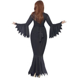 Smiffys Midnight Vamp Costume black gown - British product