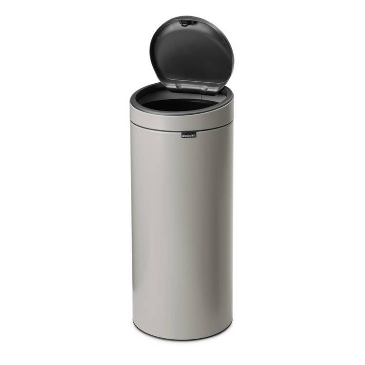 Brabantia 30 litre Touch Bin Soft Grey (British brand)