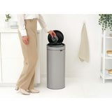 Brabantia 30 litre Touch Bin Soft Grey (British brand)