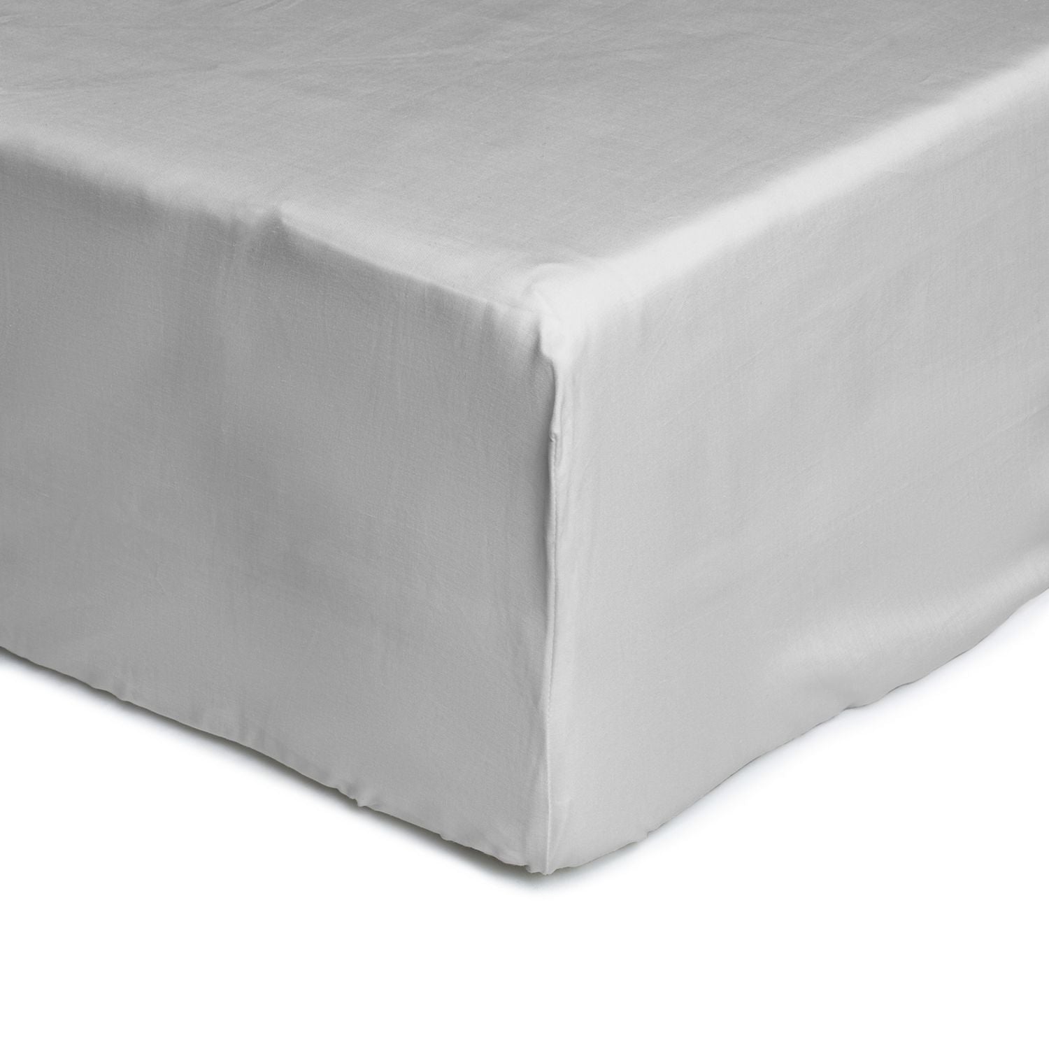 Habitat Anti-Microbial Cotton White Fitted Sheet - Single