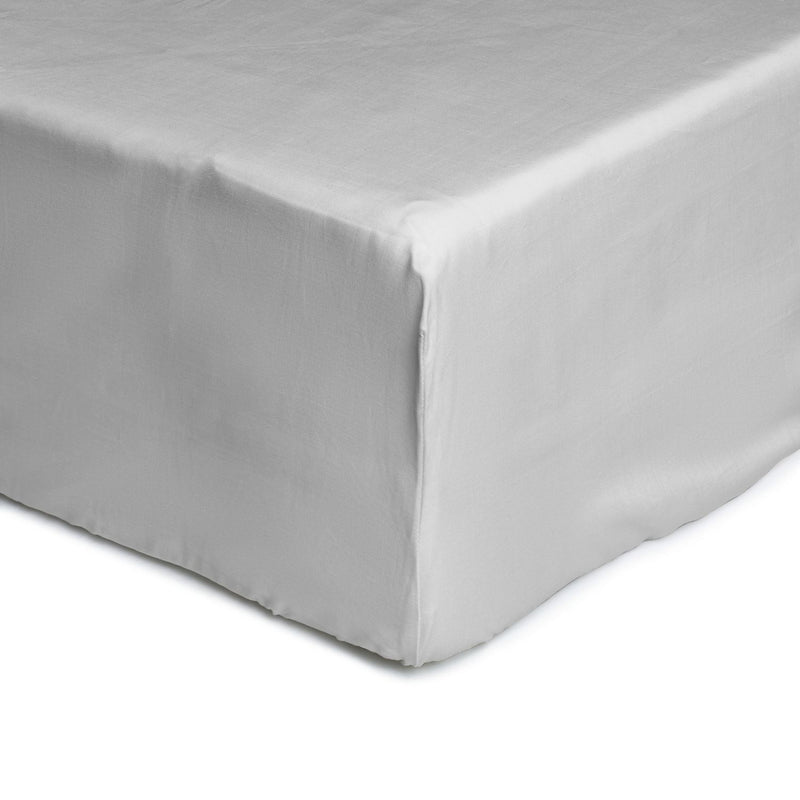 Habitat Anti-Microbial Cotton White Fitted Sheet - Single