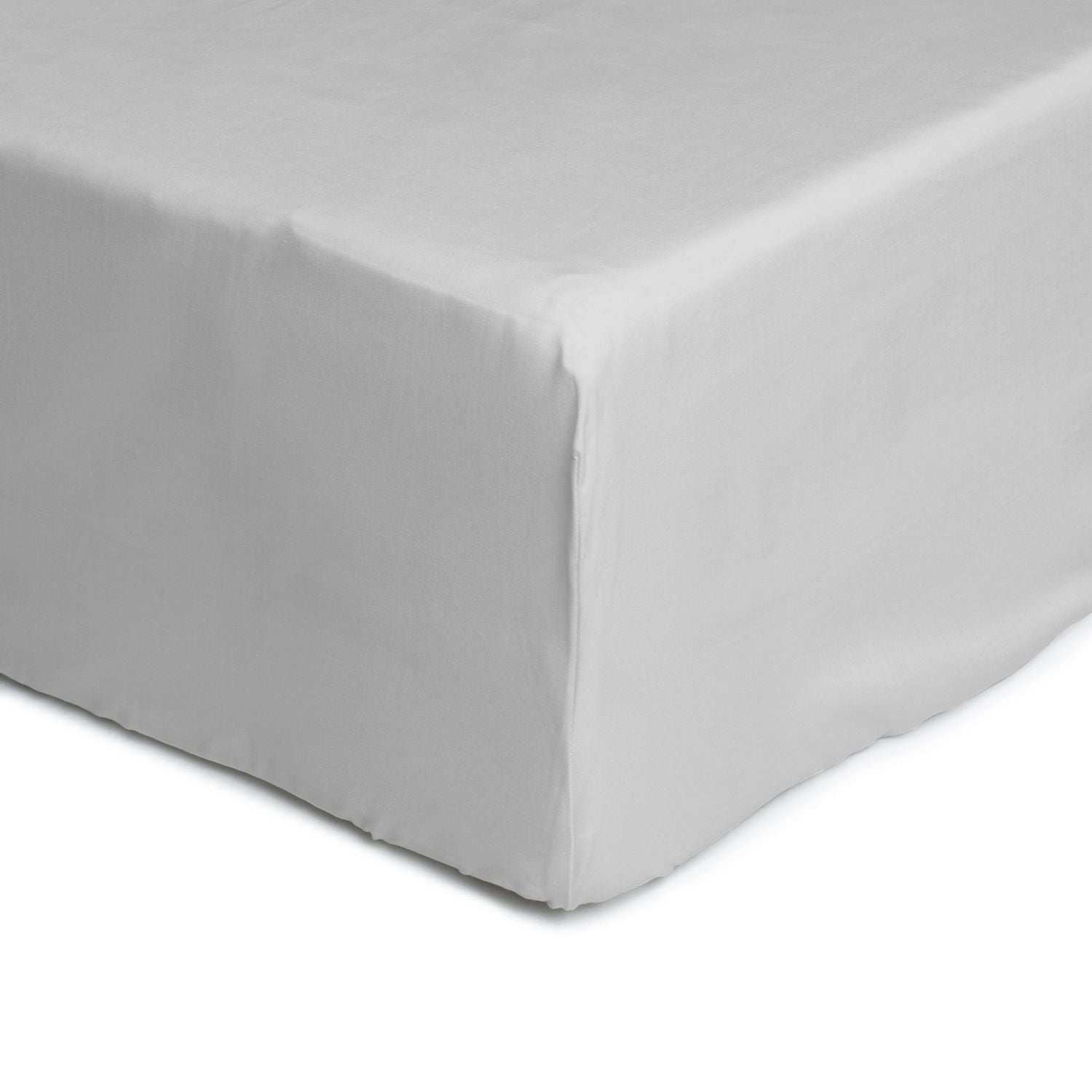 Habitat Anti-Microbial Cotton White Fitted Sheet - Single