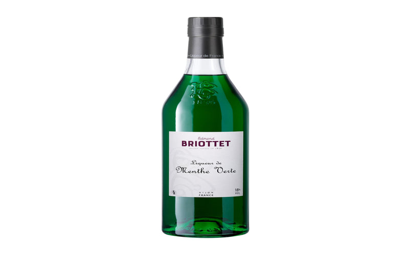 Briottet green mint liqueur 70cl - British product