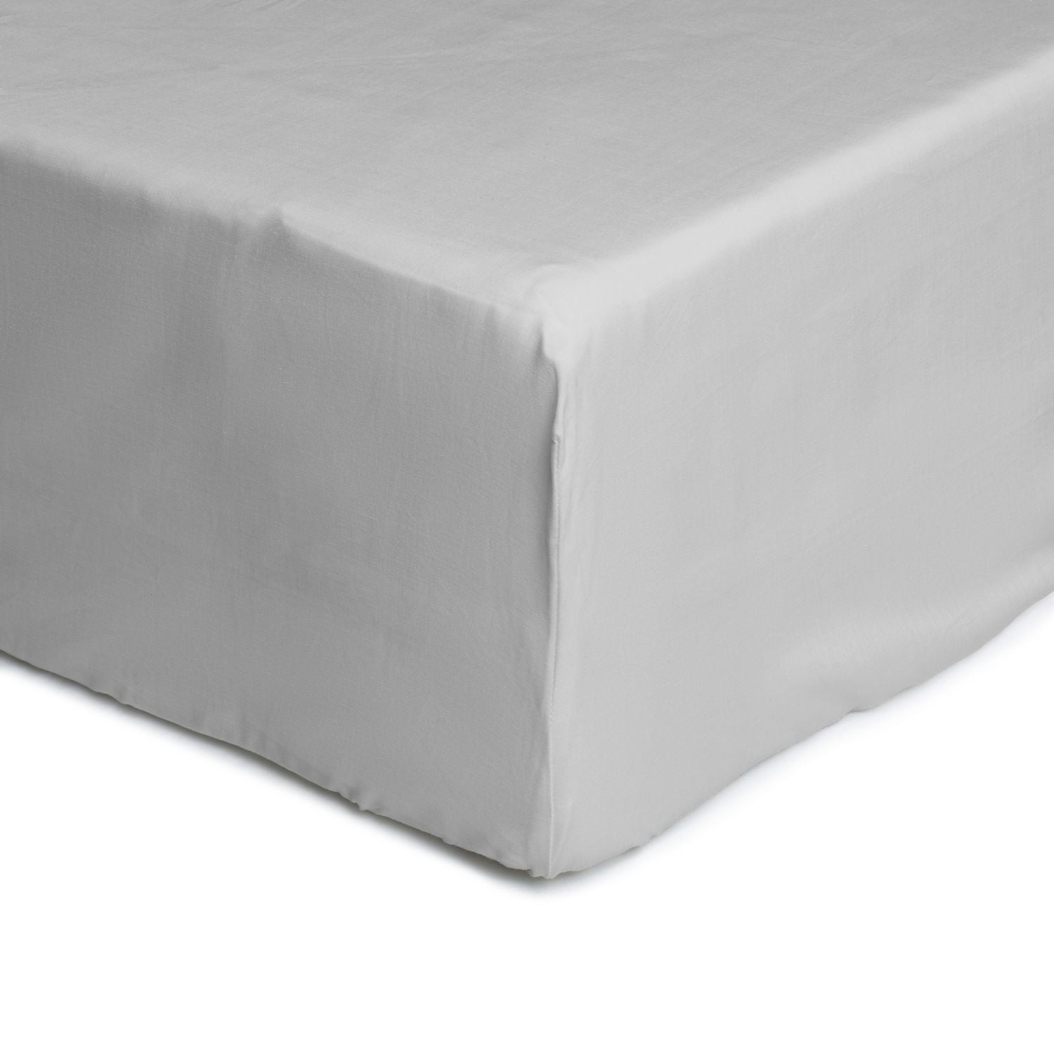 Habitat Anti-Microbial Cotton White Fitted Sheet - Single