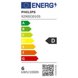 Philips 7W LED dimmable bulb B22 - British product