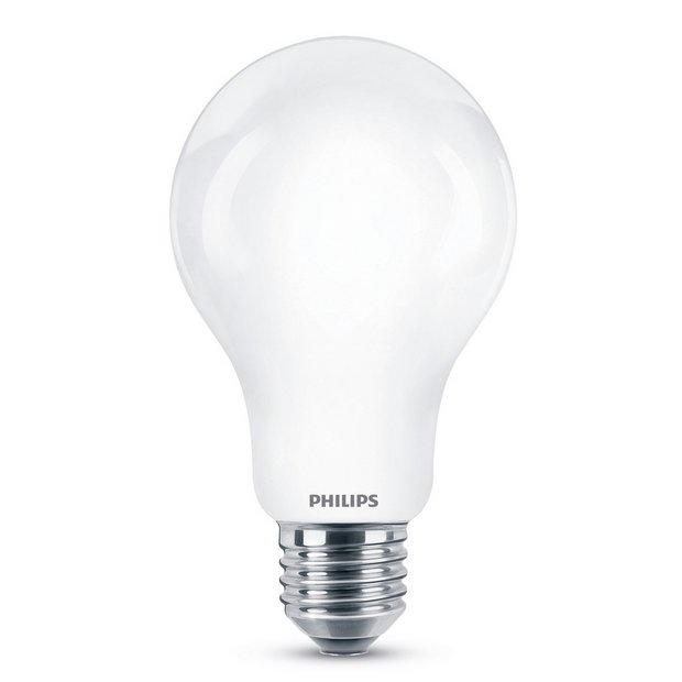 Philips LED light bulb 150W equivalent with ES fitting, imported from the UK