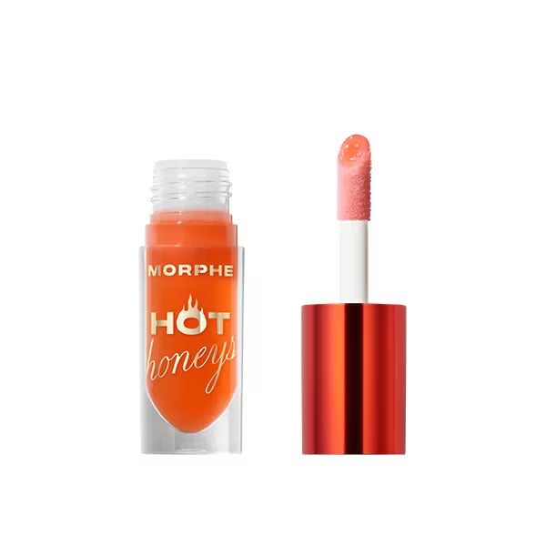 Morphe Hot Honeys Plumping Lip Oil Heat Swarm, imported from the UK