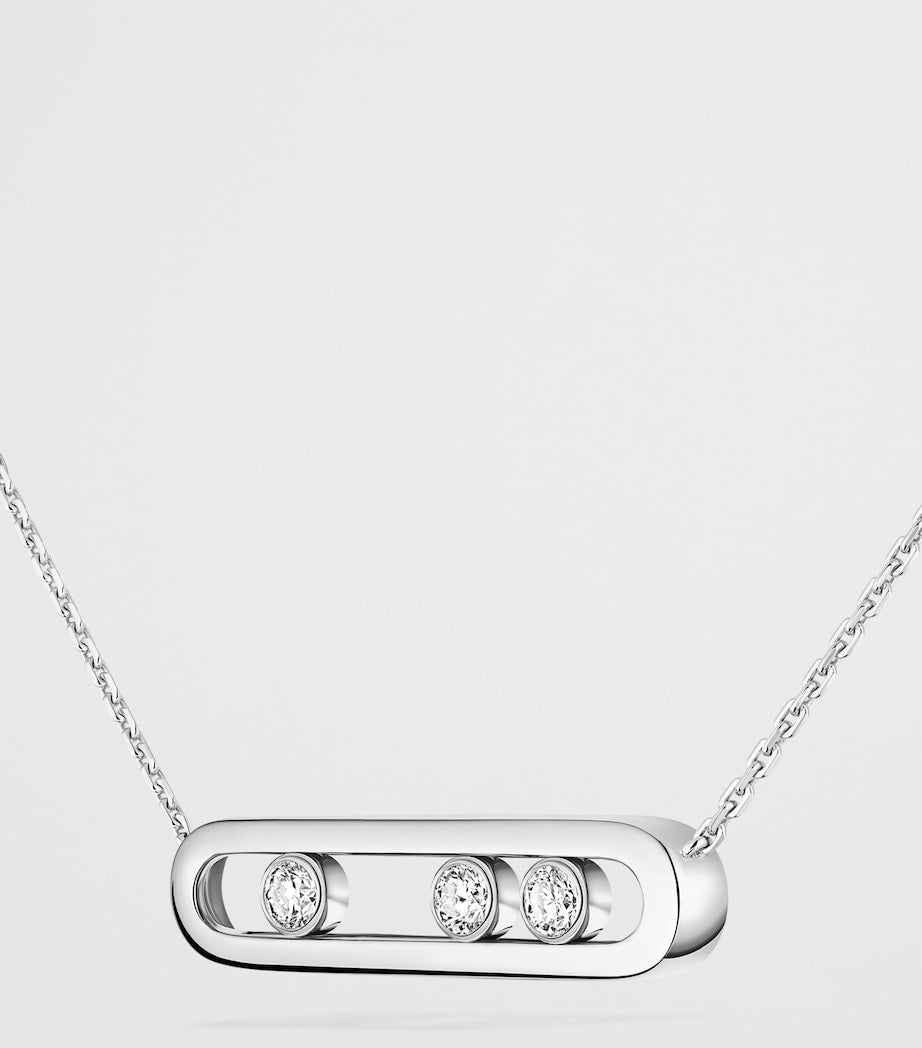 Messika Move Classique diamond necklace 0.30ct, UK version