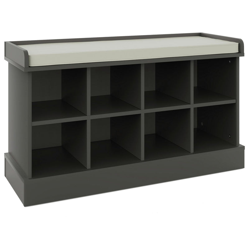 Kempton Shoe Bench - Grey