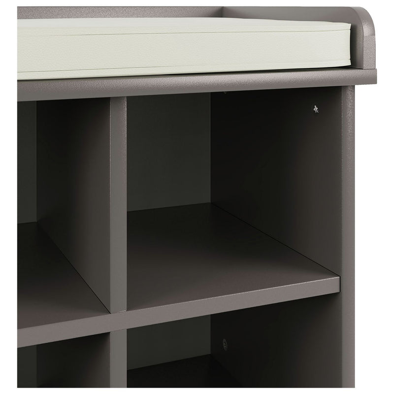 Kempton Shoe Bench - Grey