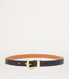 LOEWE Leder-Kieselstein-Gürtel, UK-Version