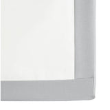 Habitat cotton rich flat sheet in dove grey, imported from the UK