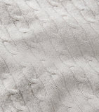 Ralph Lauren cashmere cable-knit throw 60cm x 60cm, imported from the UK