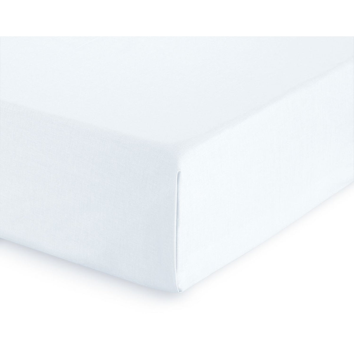Habitat Pure Cotton 200TC White Flat Sheet - Double