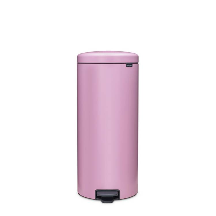 Brabantia NewIcon Lilac Pink pedal bin 30L, UK version