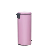 Brabantia NewIcon Lilac Pink pedal bin 30L, UK version