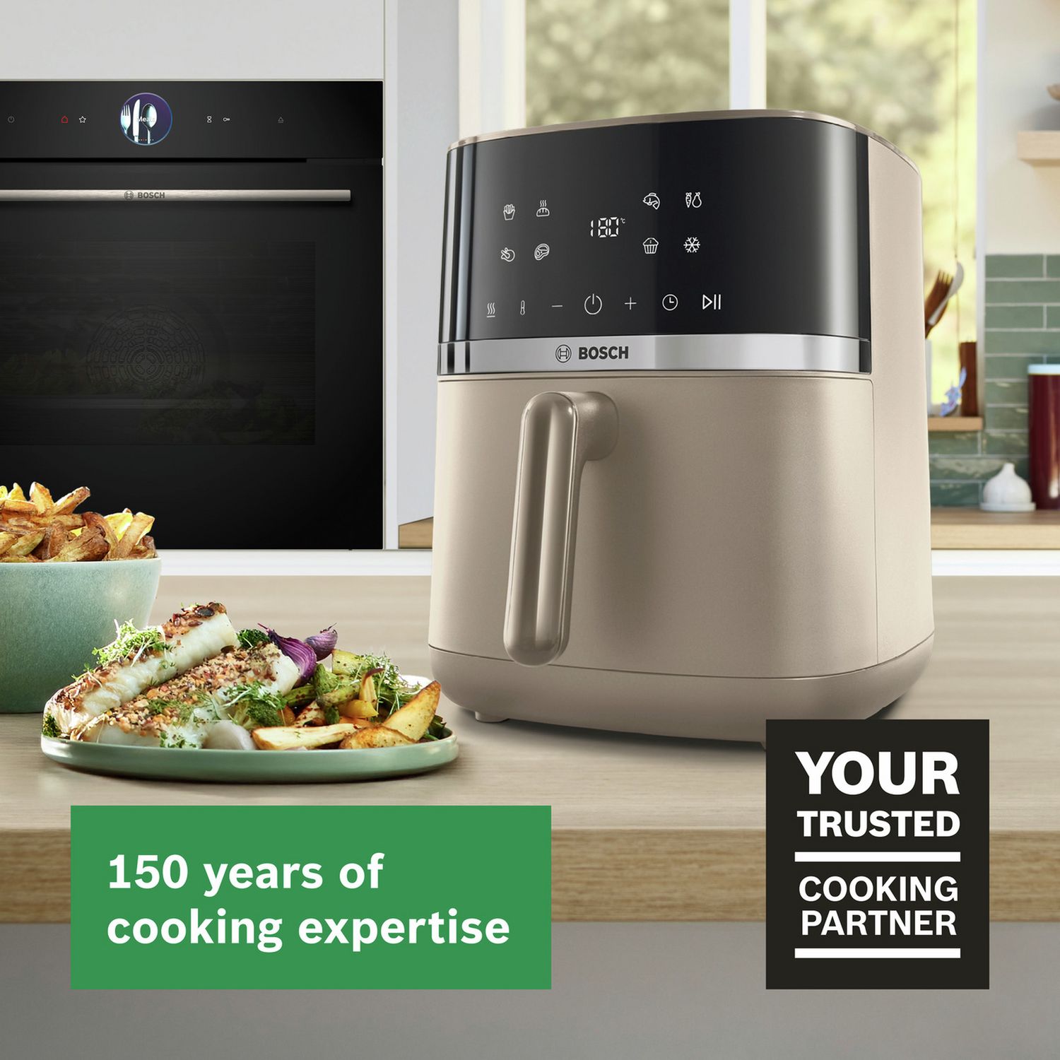 Bosch Series 4 MAF462C0GB 6.1L Air Fryer – Stone