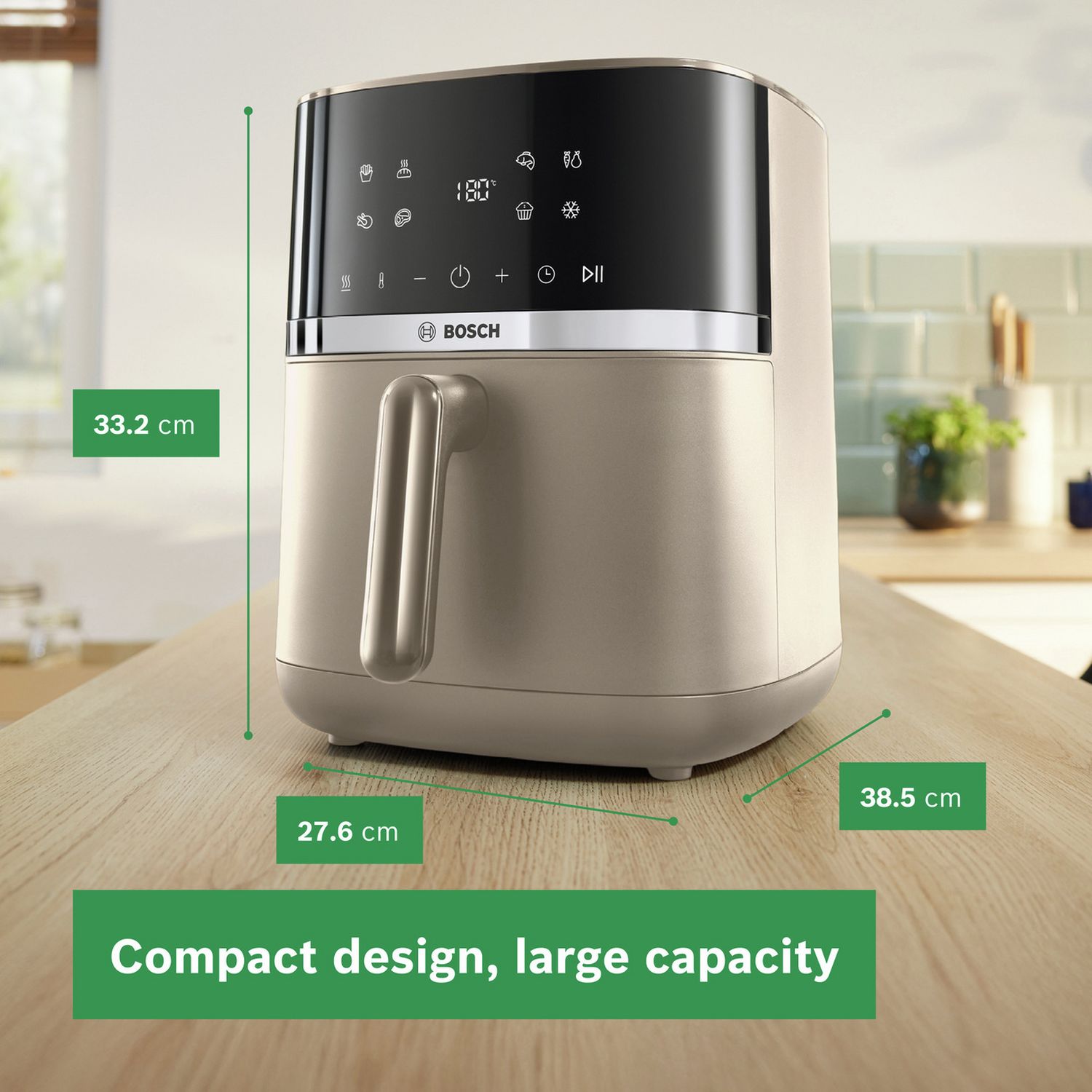 Bosch Series 4 MAF462C0GB 6.1L Air Fryer – Stone
