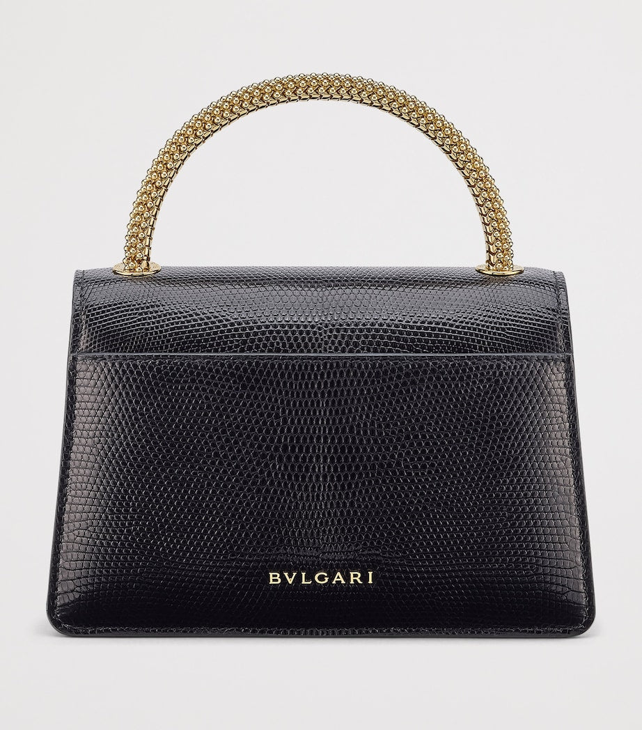 Bvlgari lizard leather Serpenti Pallini bag - British product
