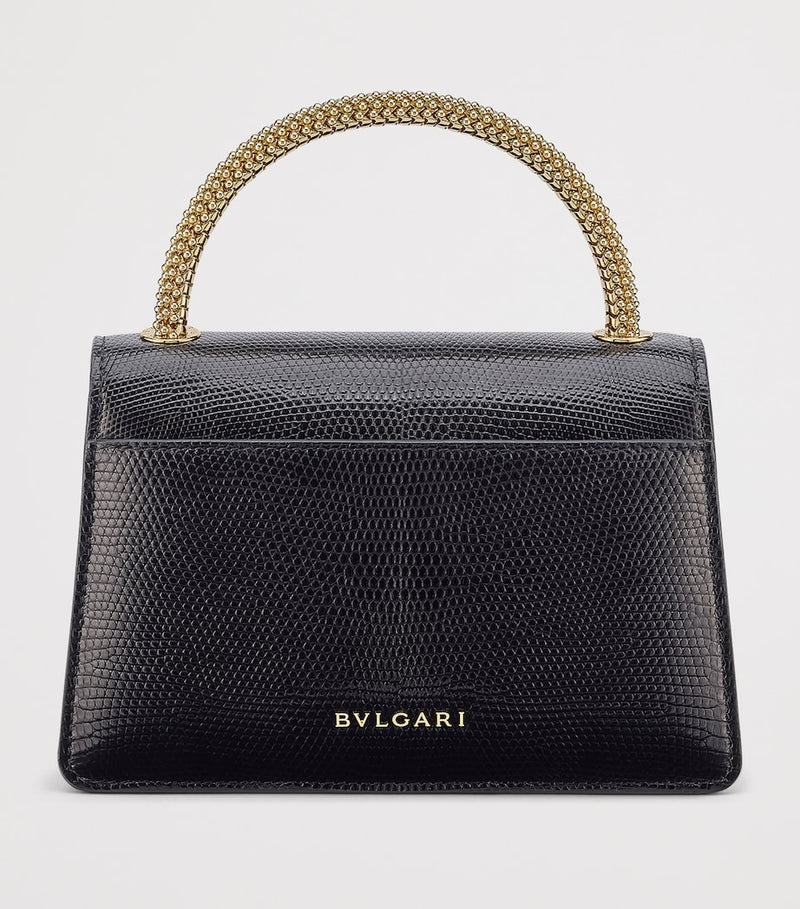 Bvlgari lizard leather Serpenti Pallini bag - British product
