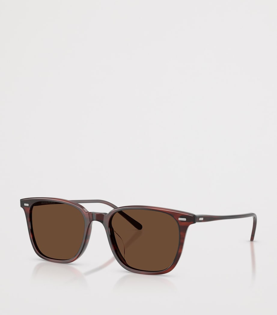 Oliver Peoples Laedin eckige Sonnenbrille Acetat, UK Version