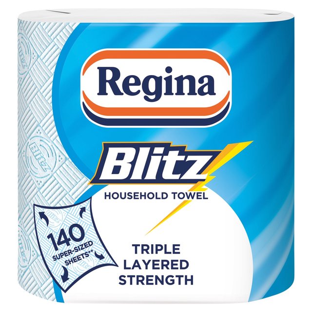 Regina Blitz Household Towel   2 per pack