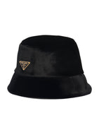 Prada velvet bucket hat - British product