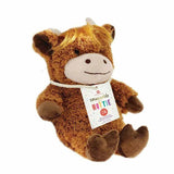 Aroma Home Highland Cow Snuggable Hottie GOODS Superdrug   