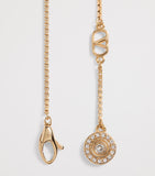 Valentino Garavani crystal VLogo Bracelet, UK version
