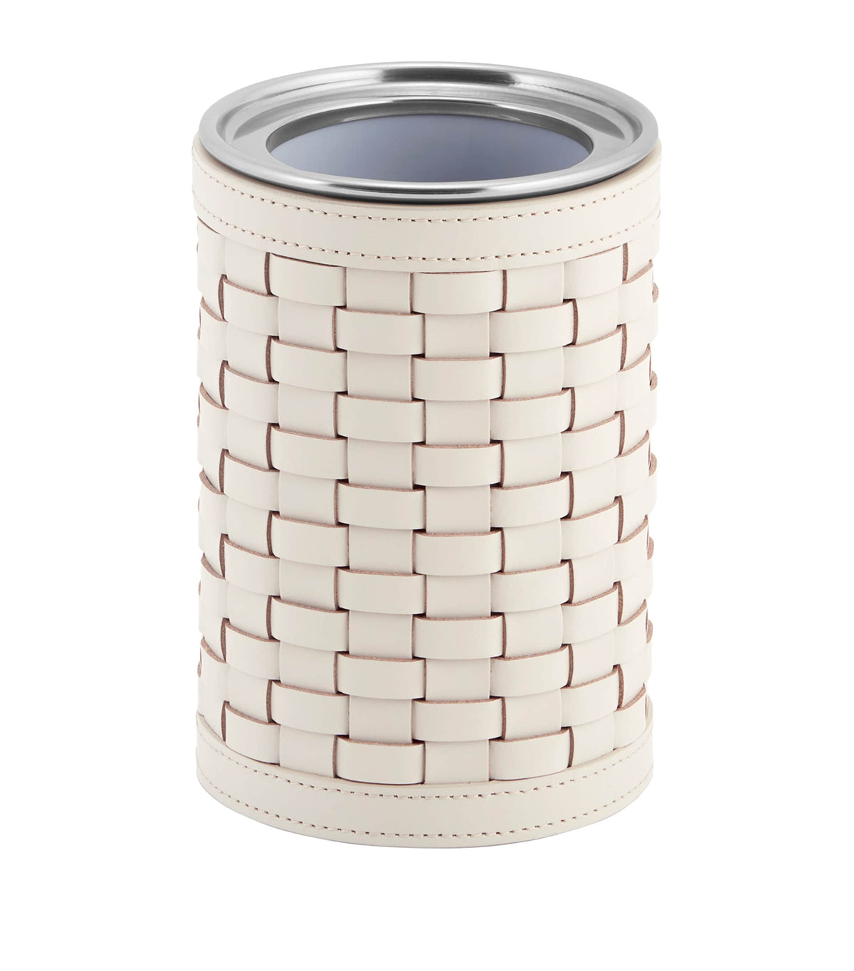 Riviere woven leather bottle cooler 22cm - British product