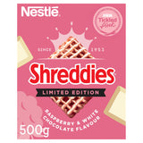 Shreddies Limited Edition Raspberry & White Chocolate Flavour 500g GOODS ASDA   