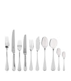Carrs Silver English Thread silver-plated cutlery set 88-piece - British product