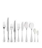 Carrs Silver English Thread silver-plated cutlery set 88-piece - British product