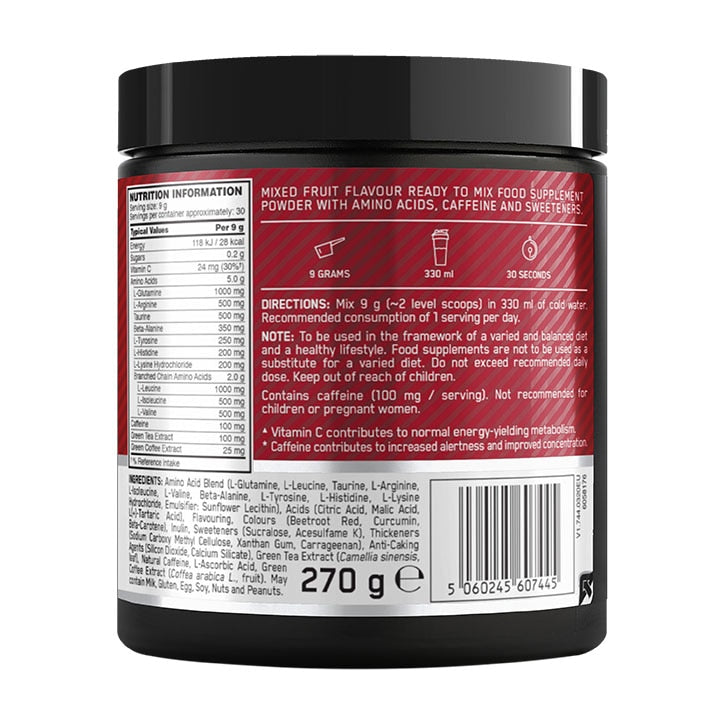 Optimum Nutrition Amino Energy Fruit Fusion 270g Amino Acids Supplements Holland&Barrett   