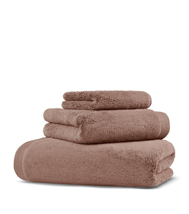 Hamam organic cotton Olympia hand towel 50x100cm - British product