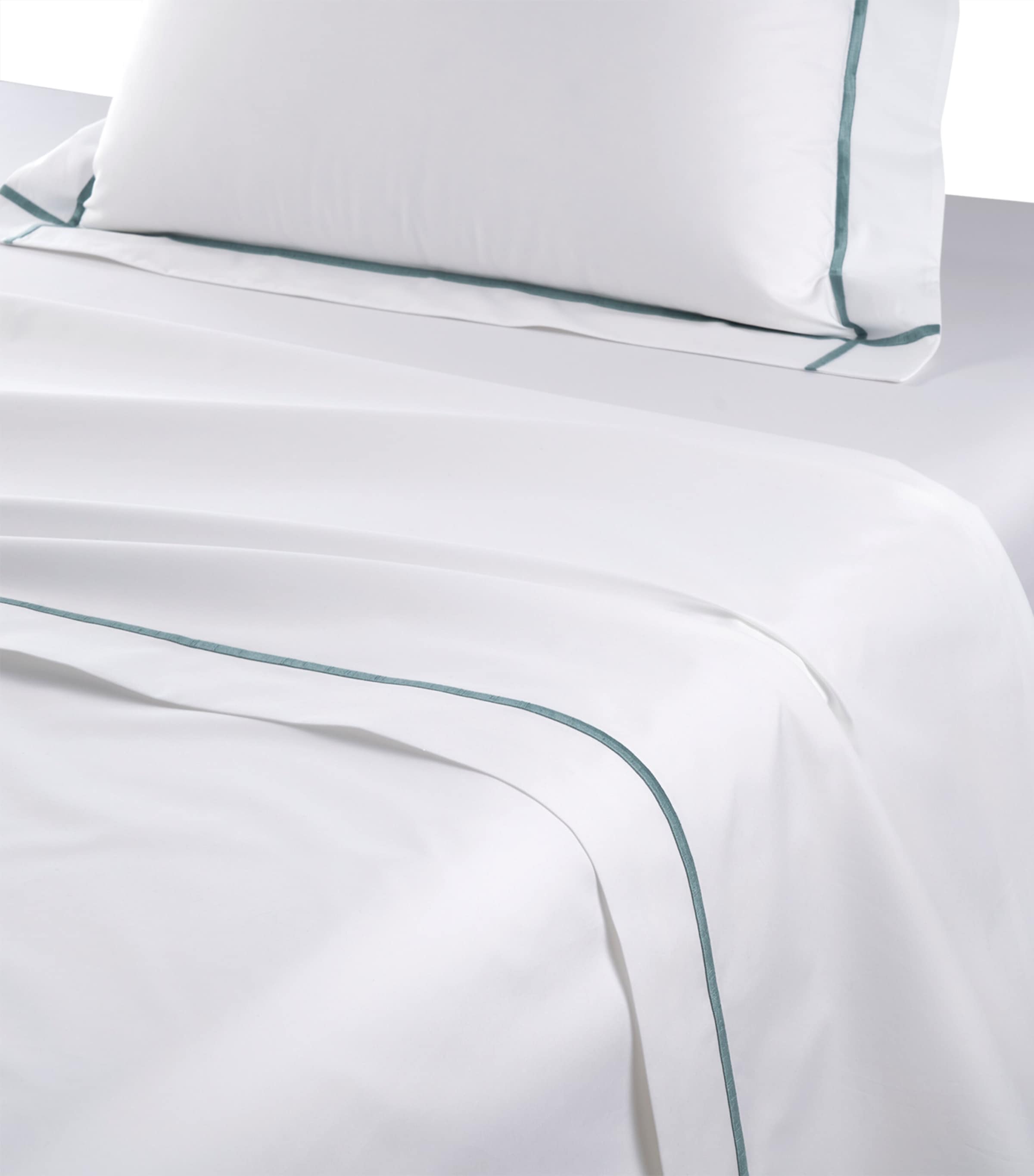 Yves Delorme Athena Super King Flat Sheet 270cm x 295cm (British brand)
