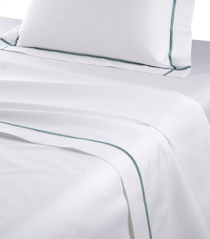 Yves Delorme Athena Super King Flat Sheet 270cm x 295cm (British brand)