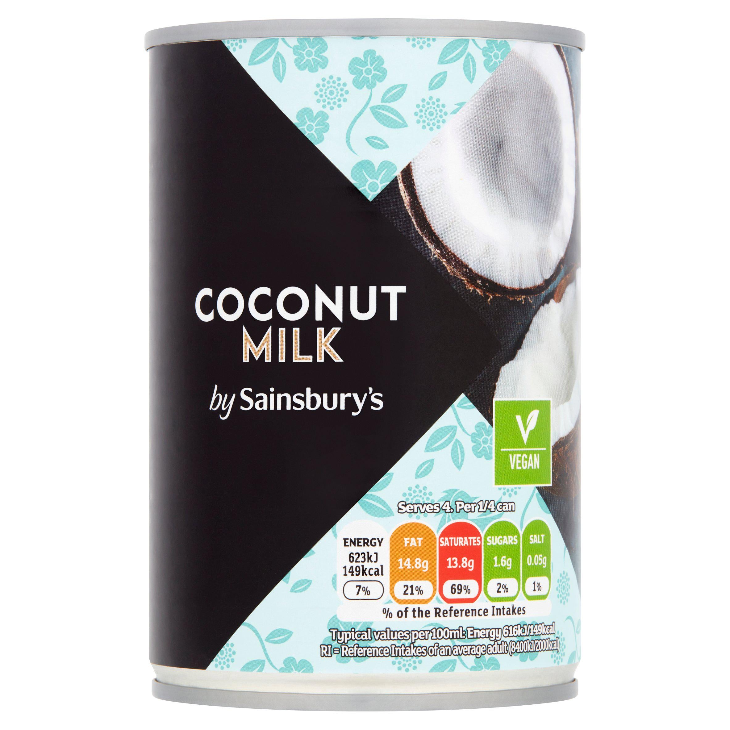 Sainsbury's Coconut Milk 400ml GOODS Sainsburys   