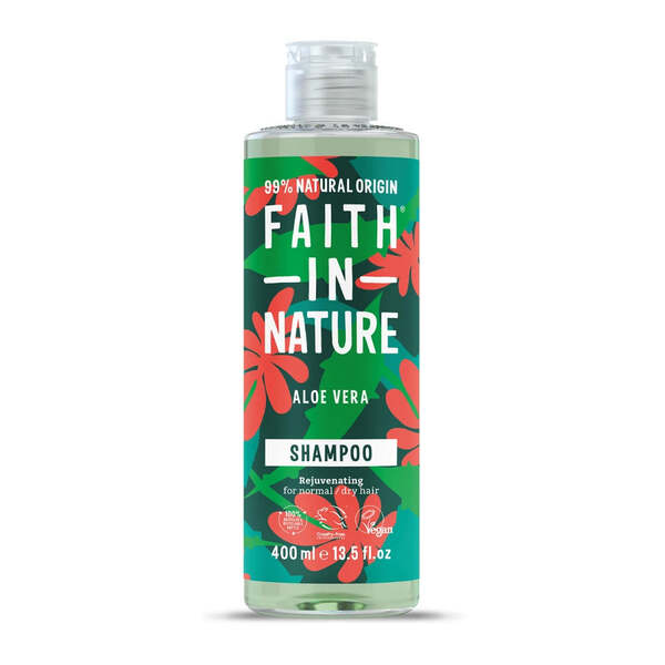 Faith In Nature Aloe Vera Shampoo 400ml (British brand)