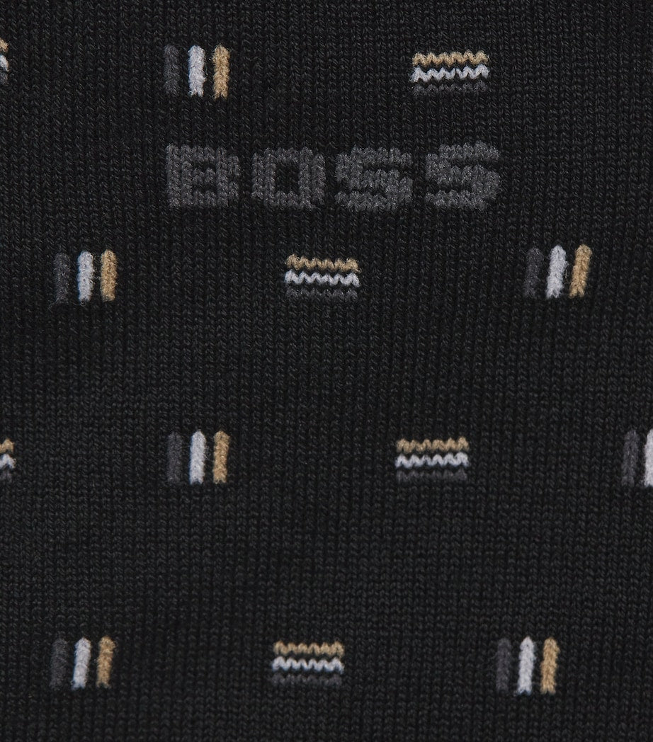 BOSS logo socks pack of 2, imported from the UK