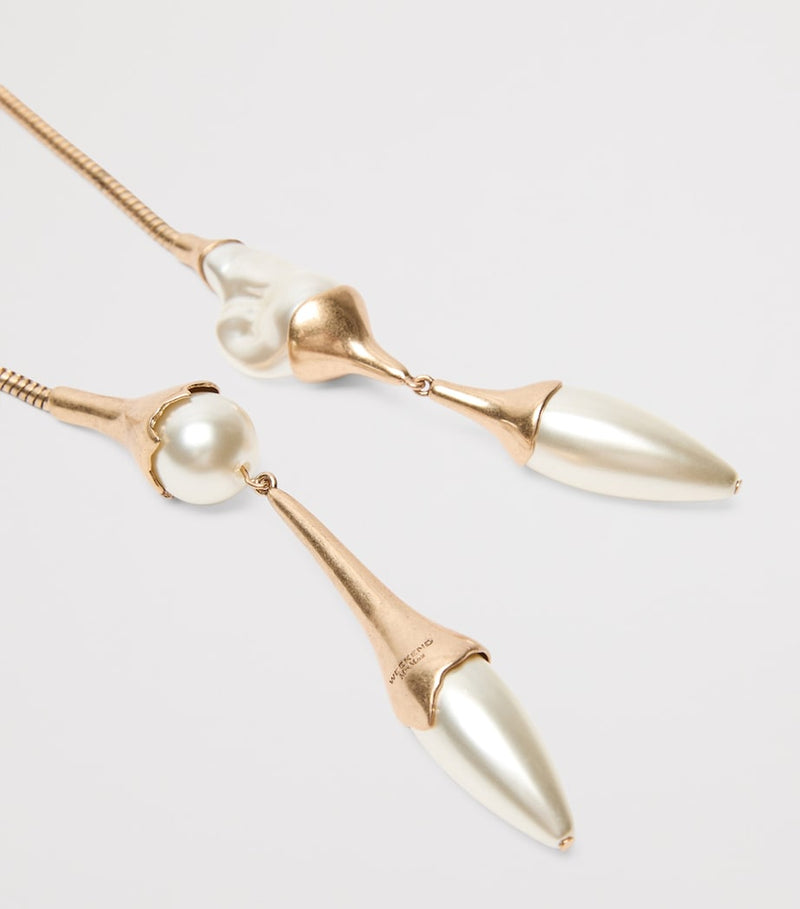 Weekend Max Mara faux pearl wraparound necklace, UK version