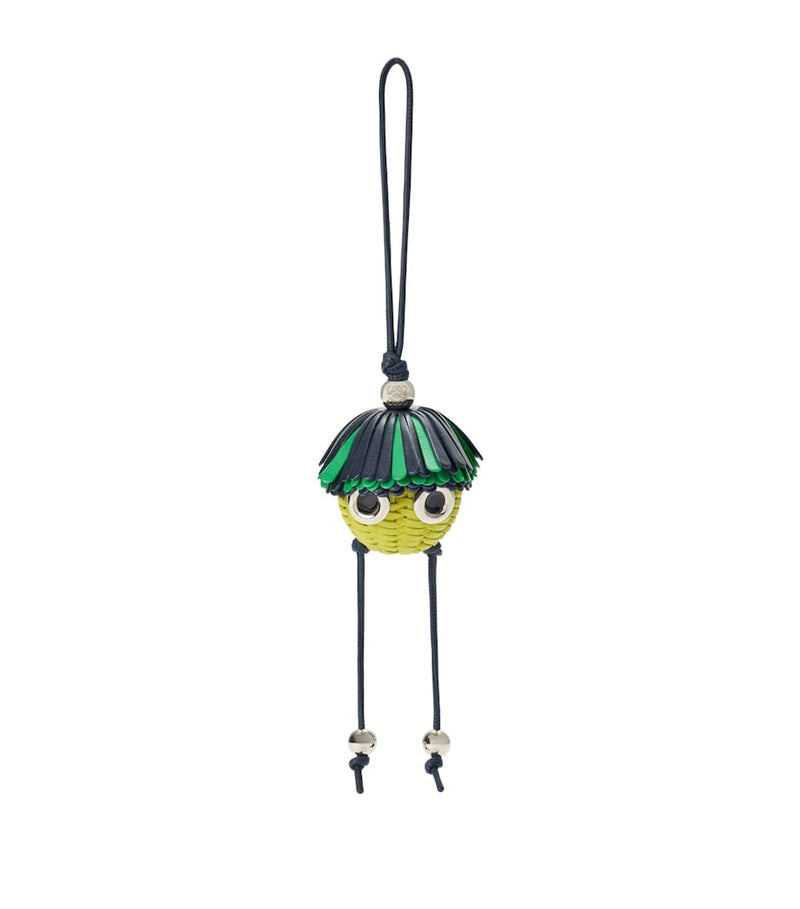 LOEWE Loomie bag charm woven leather 30cm, UK version