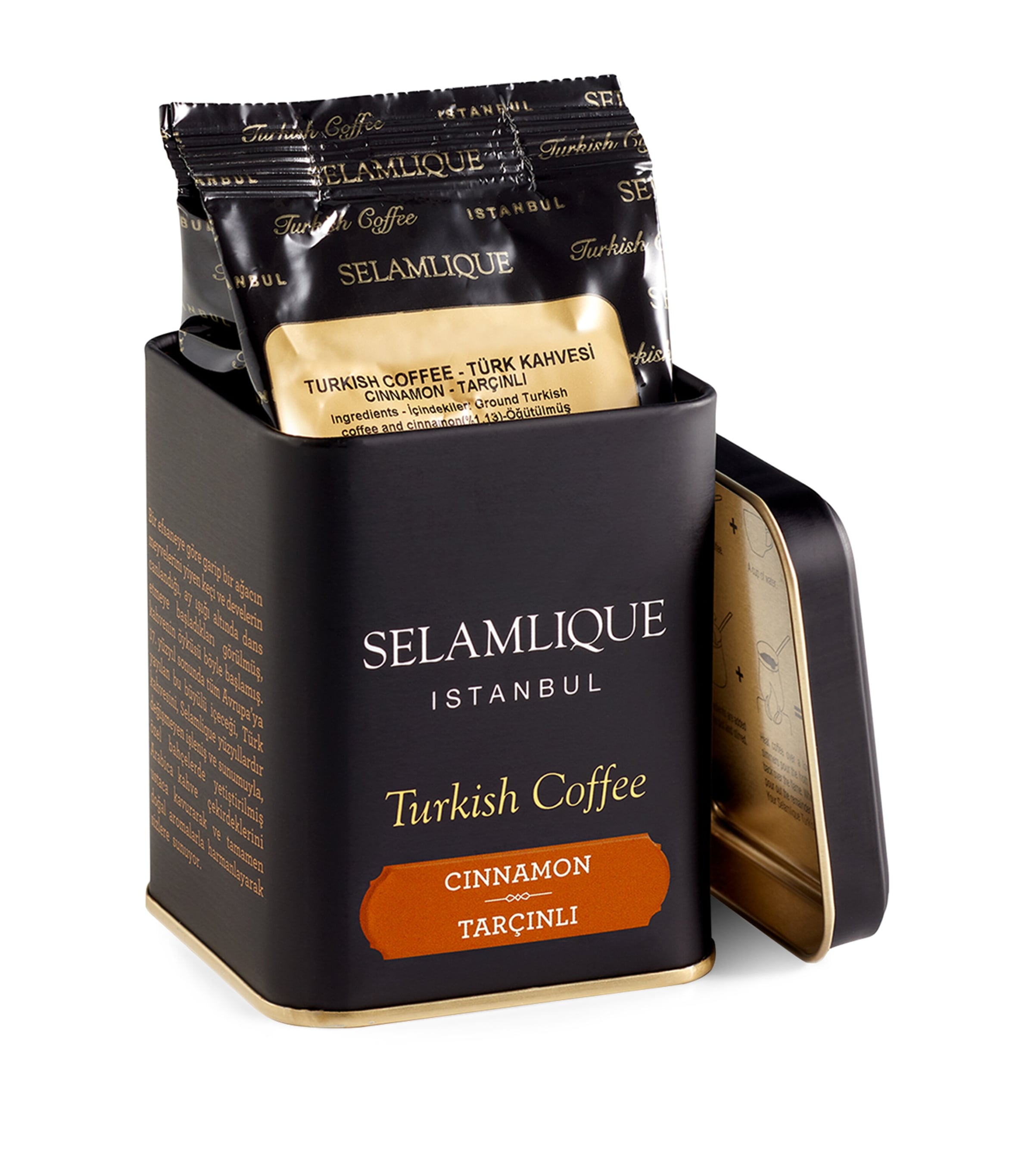 Selamlique cinnamon Turkish coffee 125g (British brand)
